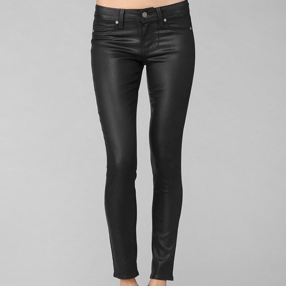 black silk jeans
